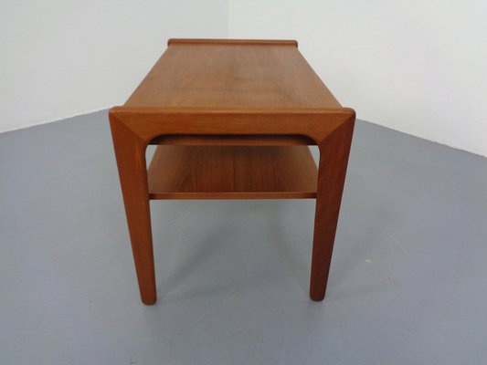 Teak Table with Drawer from Arne Wahl Iversen, Denmark, 1960s-RDW-1354750