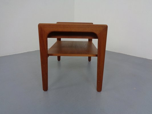 Teak Table with Drawer from Arne Wahl Iversen, Denmark, 1960s-RDW-1354750