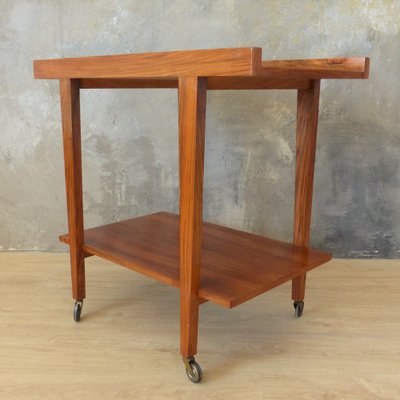 Teak Trolley on Four Roles, 1950s-WK-1160427