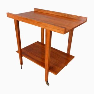 Teak Trolley on Four Roles, 1950s-WK-1160427