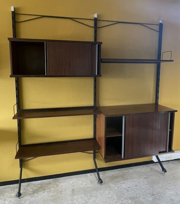 Teak Urio Modular Bookcase by Ico & Luisa Parisi for MIM, Rome, 1960s-ERB-1240712