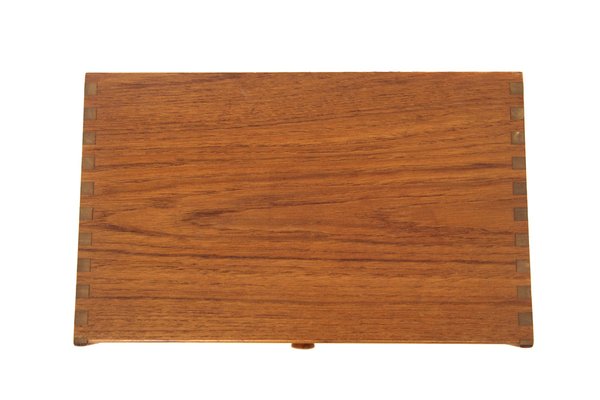 Teak Wall Console by Nils Jonsson for Troeds, Bjärnum, Sweden, 1960s-GEK-1735346