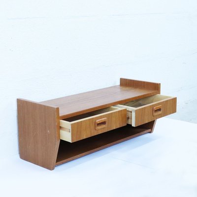 Teak Wall Shelf, 1960s-GEK-766551