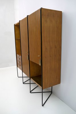 Teak Wall Unit by Taichiro Nakai for La Permanente Mobili, 1950s-FER-1299749