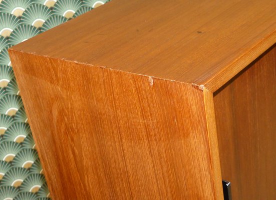 Teak Wall Unit with Secretaire, 1960s-AFE-844836