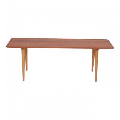 Teak Wood Coffee Table by Hans J. Wegner for Andreas Tuck-MTD-1400118