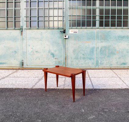 Teak Wooden Coffee Table, Italy, 1960s-VCV-1134290