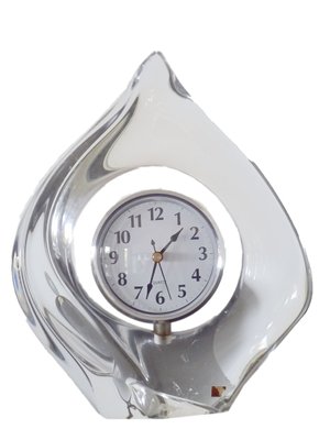 Teardrop Crystal Clock by Jean Daum for Daum, 1960-GT-1673917