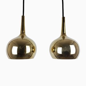 Teardrop Pendant Lights by Hans-Agne Jakobsson for Markaryd, 1960s, Set of 2-SFQ-1761105