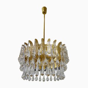 Teardrop Waterfall Chandelier, 1970s-DEK-548798