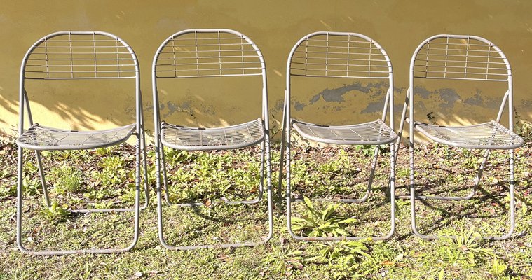 Ted Net Chairs by Niels Gammelgaard fpr Ikea, 1970s, Set of 4-AAR-1746974