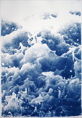 Tempestuous Tidal in Blue, 2002, Cyanotype Print-RWC-1369858