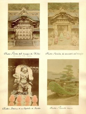 Temples in Japan - Ancient Albumen Print 1870/1890 1870/1890-ZCI-760799