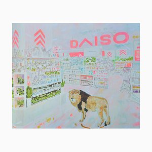 Teppei Ikehila, Modern Borrowed Scenery DAISO 2, 2023, Oil on Canvas-CHG-2037197