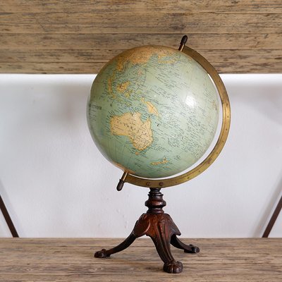 Terrestrial Globe by E. Bertaux, Paris, 19th Century-NYF-2018865