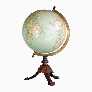 Terrestrial Globe by E. Bertaux, Paris, 19th Century-NYF-2018865