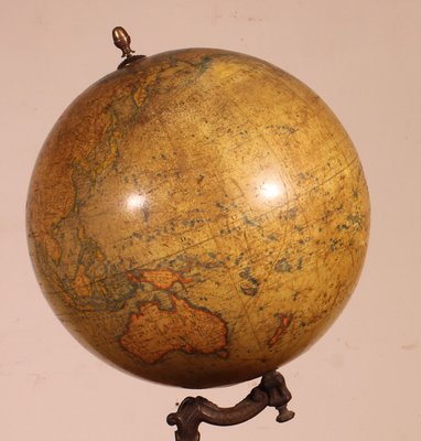 Terrestrial Globe by J. Lebègue & Cie Paris, 1890-HPU-2021316