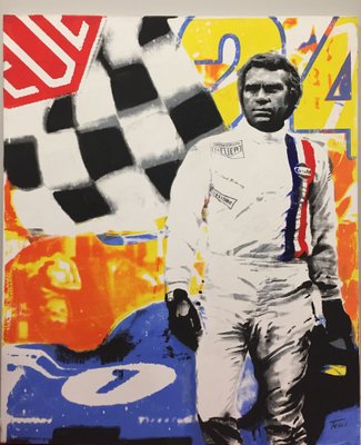 Tessi, Steve McQueen, Mixed Media on Canvas-KHH-1204439