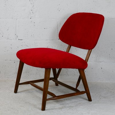 Teve Model Fireside Chair by Alf Svensson for Ljungs Industrier, Sweden, 1953-MAO-1056524