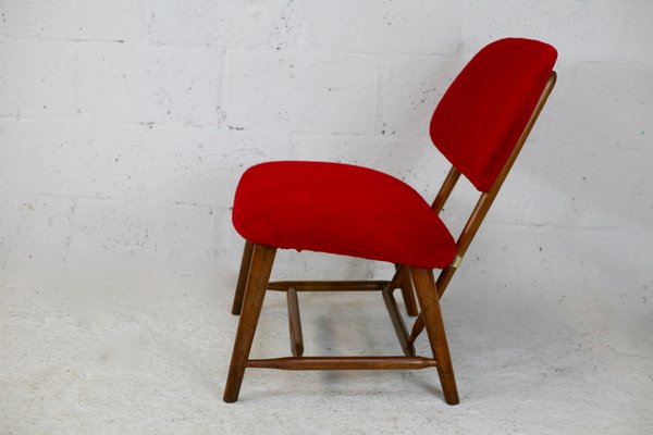 Teve Model Fireside Chair by Alf Svensson for Ljungs Industrier, Sweden, 1953-MAO-1056524