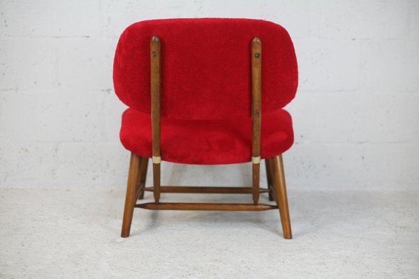 Teve Model Fireside Chair by Alf Svensson for Ljungs Industrier, Sweden, 1953-MAO-1056524