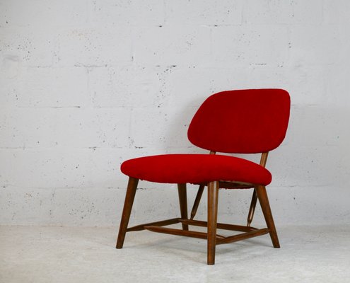 Teve Model Fireside Chair by Alf Svensson for Ljungs Industrier, Sweden, 1953-MAO-1056524