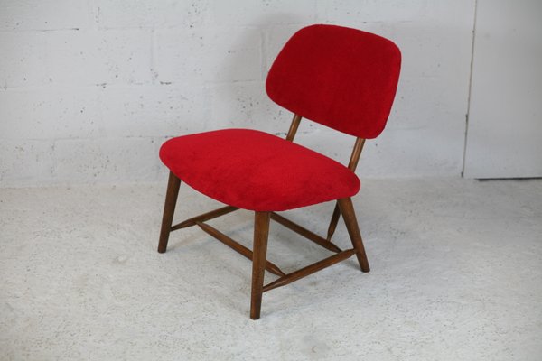 Teve Model Fireside Chair by Alf Svensson for Ljungs Industrier, Sweden, 1953-MAO-1056524