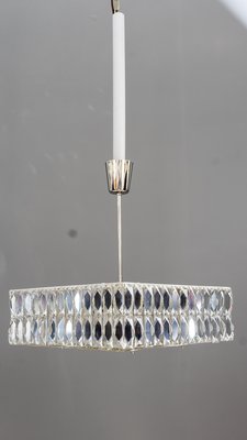 Textured Glass Chandeliers by J. T. Kalmar for Kalmar, Austria, 1950s, Set of 2-SPD-738787