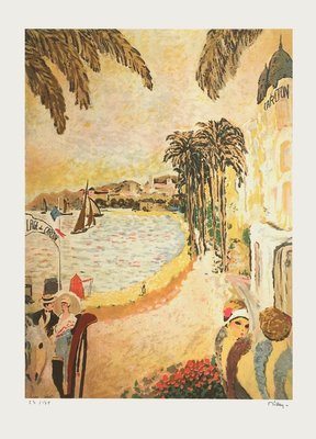 The Beach of the Carlton in Cannes I by Ramon Dilley-FMZ-892183