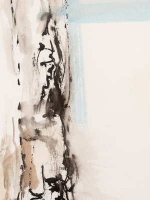 The Birch, Watercolor on Paper, Framed-GPP-1126548