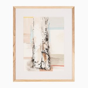 The Birch, Watercolor on Paper, Framed-GPP-1126548