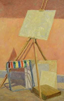 The Easel - Original Oil on Canvas by Paul Nicholls 1967 1967-ZCI-757777