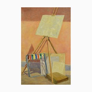 The Easel - Original Oil on Canvas by Paul Nicholls 1967 1967-ZCI-757777