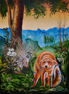 The Fox, the Flies, and the Hedgehog, 2021-CHG-924728