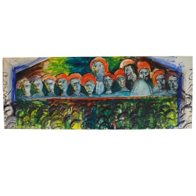 The Last Supper, Oil on Canvas, Ettore Sguera-YNQ-887695