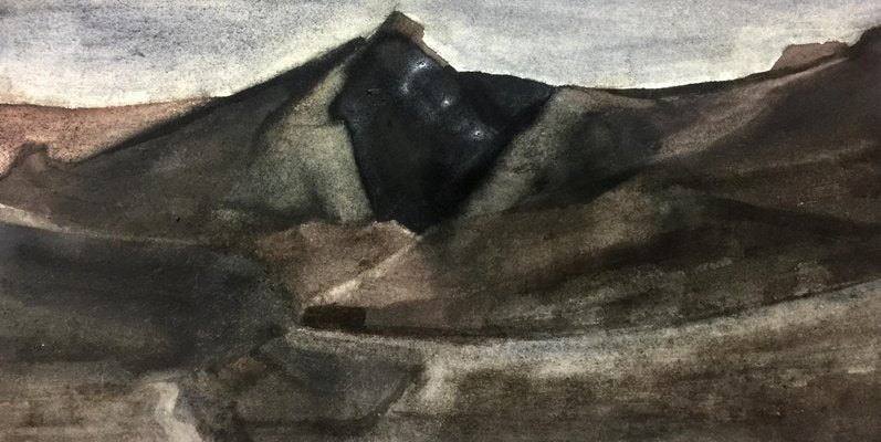 The Naked Poverty No.1, Watercolor on Paper, 2021-CHG-943180