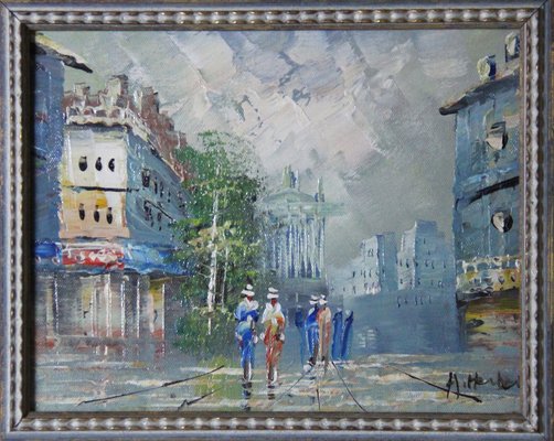 The Promenade Painting, Oil on Canvas-ZYI-1338085