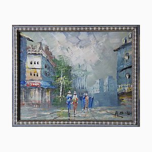 The Promenade Painting, Oil on Canvas-ZYI-1338085