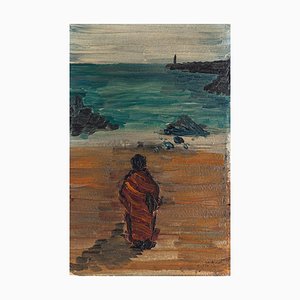 The Sea, Original Oil Painting, 20th-Century-ZCI-1223911