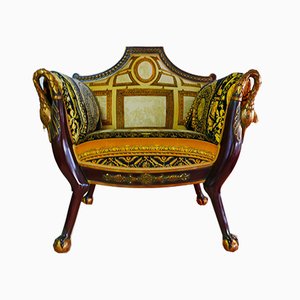 The Swan Lounge Chair by Gianni Versace for Atelier Versace, 1980s-KK-777102