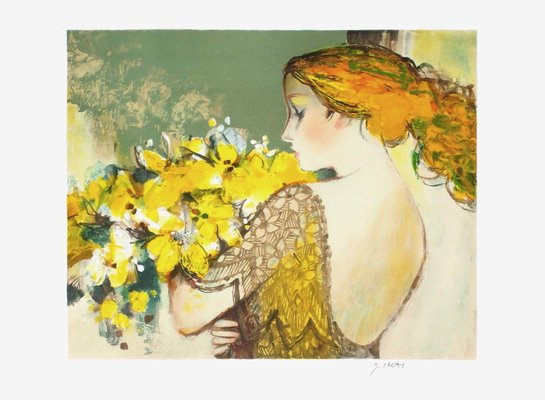 The Yellow Bouquet by Sachiko Imai-FMZ-1129105