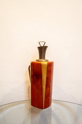 Thermos in Parchment by Aldo Tura, Italy, 1950s-VCV-1806409