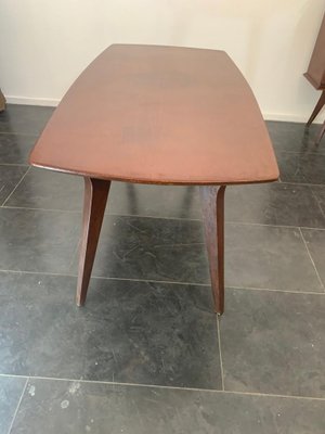 Thick Mid-Century Italian Teak Table-IJR-901323