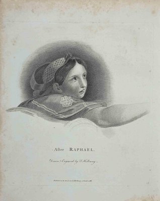 Thomas Holloway, Portrait After Raphael, Etching, 1810-ZCI-1011280