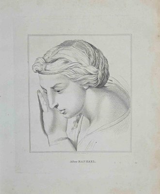 Thomas Holloway, Portrait After Raphael, Etching, 1810-ZCI-1011219