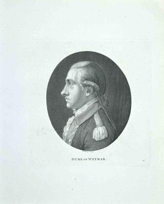 Thomas Holloway, Portrait of Duke of Weymar, Etching, 1810-ZCI-1011225