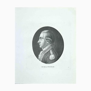 Thomas Holloway, Portrait of Duke of Weymar, Etching, 1810-ZCI-1011225