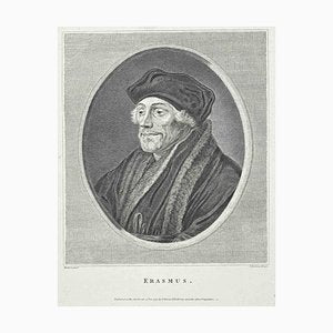 Thomas Holloway, Portrait of Erasmus, Original Etching, 1810-ZCI-1394399