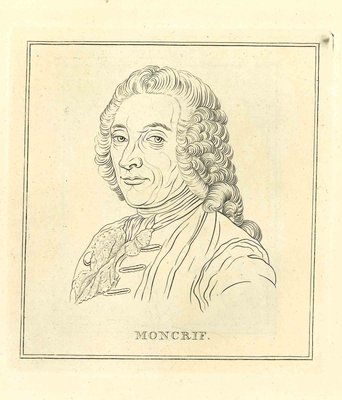 Thomas Holloway, Portrait of Moncrief, Original Etching, 1810-ZCI-1016033