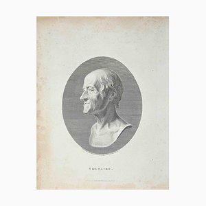 Thomas Holloway, Portrait of Voltaire, Original Etching, 1810-ZCI-1379296